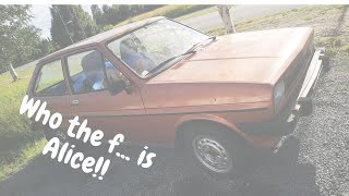 Alice the Ford fiesta mk1. Part 1. A walk round and a look at what is going to be done in the future