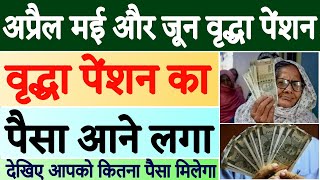 वृद्धा पेंशन का पैसा डाला गया | वृद्धा पेंशन कब आएगी | Vridha Pension kab aaegi | Approved by agency