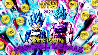 3000 CHRONOS FOR FREE💎🤑!! How To Get All Festival Medals Fast And Easy! | DB Legends