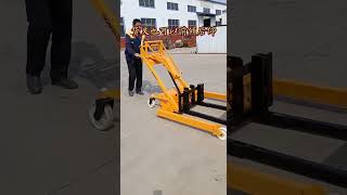 Big wheel all rough terrain mini forklift