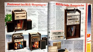 HiFi Quelle Katalog 1983 Versandhaus 80er Jahre Technik Stereo Anlagen