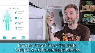 Runstar Smart Scale for Body Weight and Fat Percentage Review