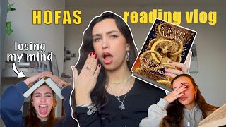 House of Flame and Shadow (HOFAS) | full spoilers reading vlog + review 📚🔥