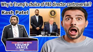 Why is Trump's choice of FBI director controversial? l Unexpected Truths #kashpatel #fbi #trump