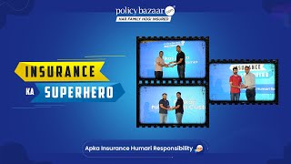 Insurance Ka Superhero Event by Policybazaar!