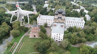 Полёт над музеем-усадьбой Измайлово. Россия, Москва, Измайлово.