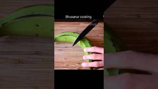 Raw banana dal recipe | Healthy side dish #shorts #plantain #bhusanurcooking