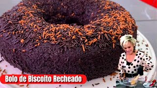 Bolo de Biscoito Recheado Ana Maria Braga