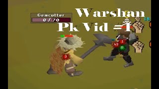 [OSRS] Warshan | Obby Mauler Pking #1 | 13pray Firecape 57cmb