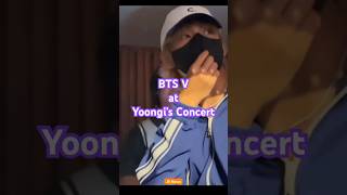 BTS’s V goes to Yoongi’s Concert in Seoul Today #BTS #v #taehyung #suga