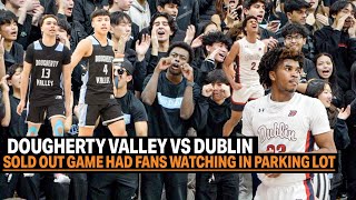 Dougherty Valley vs Dublin | Ryan Beasley vs Courtney Anderson | SOLD OUT CROWD was ELECTRIC!