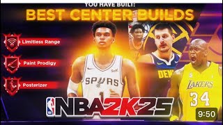 *Best* 7 Footer 2-Way 3-Level Scoring Threat Build In NBA 2K25!?!