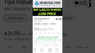 SBI Mutual Fund Bulkdeal #shorts #ytshorts #sharebazar #bulkdeal