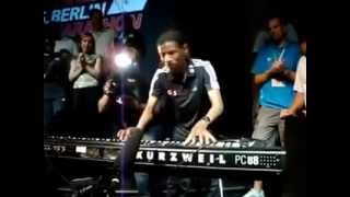 Haile Gebereselassie -Playing and Enjoying the piano - 2014