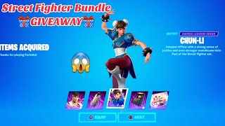 Buying RYU & CHUN-LI Street Fighter Bundle - Fortnite