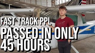 Tom Metcalfe's 45 hour Fast Track Journey | PPL Student Pilot Case Studies