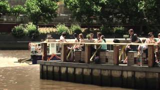 Melbourne's Pony Fish Island on The Yarra River