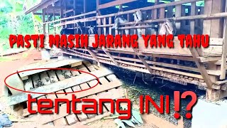 bahan pengganti bambu dan valet Untuk lantai kandang kambing