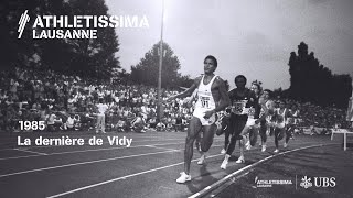 Athletissima - 1985 - La dernière édition à Vidy !