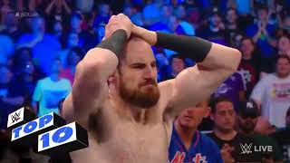 Top 10 SmackDown LIVE moments WWE Top 10, August 7, 2018 360p