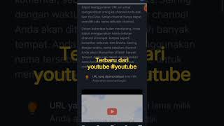 Terbaru dari youtube