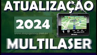 Atualização GPS Multilaser tracker Tv 2023/2024 Mapas Download