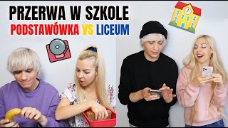 PRZERWA W SZKOLE: Podstawówka VS Liceum