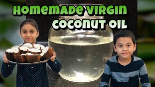 Homemade virgin coconut oil in Tamil | இயற்கையான தேங்காய் எண்ணெய்