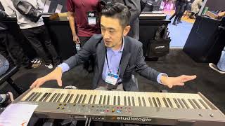 NAMM DAY3：鍵盤系新製品を一挙紹介：Studiologic / Dexibell / Xkey