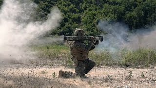 ROK Marines conducted a live-fire exercise in Suseong-Ri, South Korea