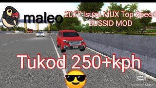 2017 ISUZU MUX Top Speed BUSSID MOD (Tulin!)