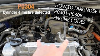 How To Fix P0304 Engine Code Hyundai Ioniq (P0301,P0302,P0303)