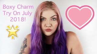 Boxy Charm Try On July 2018 WTF...| Makayla Wetmore