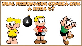 Alfabeto Completo para Crianças || ABC em Português || Qual PERSONAGEM dos DESENHOS começa com? #3