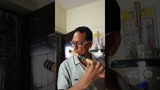 कंकड़िया मार के जगाया कल तू मेरे सपने में आया #flute