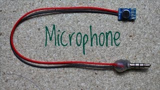 Make Microphone from old Headphone for Audio Recording