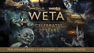 Weta:  'oct 4th 2014'  Celebrating 20 Years – Speaker Series Session 1 & 2