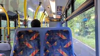 Journey on the Route 353 (968 YT59DYO) N230UD Scania Omnicity Go-Ahead London