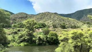 Beauties of Georgia: River Mtkvari and Vardzia Canyon