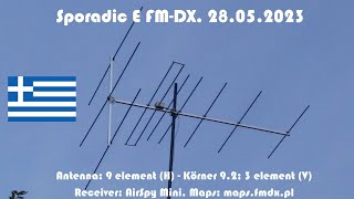 Sporadic E FM-DX, May 28, 2023 (GRC)