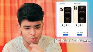 iPhone 12 Pro vs iPhone 12 Pro Max | 1st video on YouTube