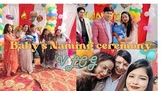 Baby's Naming ceremony celebration 🎈🎉 🍼 #vlog #dance #namingceremony