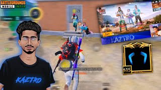 Gameplay With KAZTRO GAMING Bro 😃💙 BGMI - IPAD MINI 5 🔥 | Samsung A3,A4,A5,J7,J2,S10,S20,S22,A50