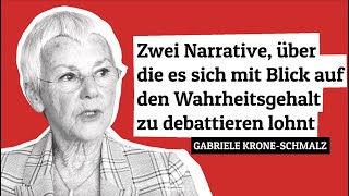 Kriegsbereitschaft und Gegnerdämonisierung ǀ Gabriele Krone-Schmalz