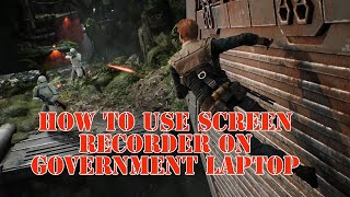 How to Record Games on government laptop | no lag | lenovo e41-15