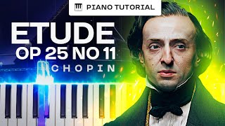 How To Play: Chopin - Etude Op 25 No 11