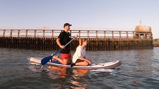 Sunset Paddle Boarding