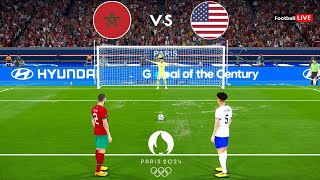 Morocco vs USA / Olympic Games Paris 2024 Quarter finals l full match l 2024