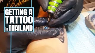 I GOT MY FIRST TATTOO! IN THAILAND!  //  224