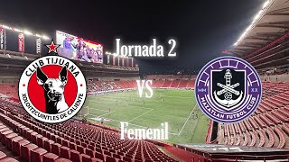 DEBUT PERRISIMO EN CASA!!! XOLOS FEMENIL VS MAZATLAN FC FEMENIL | RESUMEN DESDE LA GRADA J2